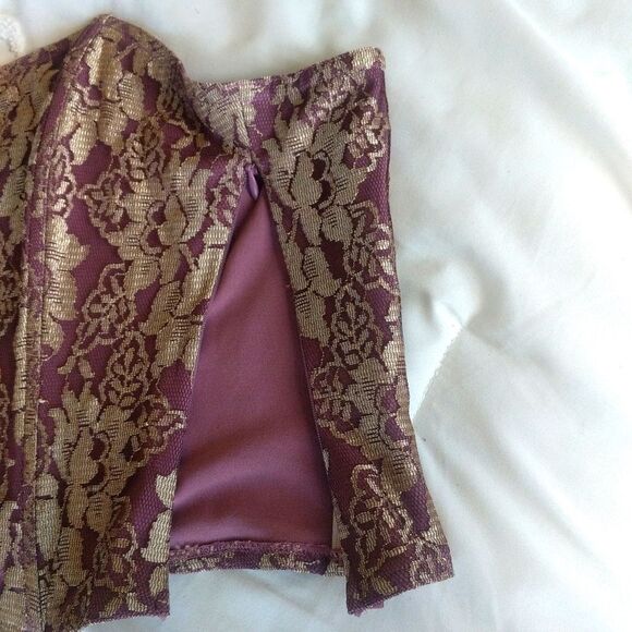 Vintage Corset Style Bustier Lace Top - Picture 4 of 10